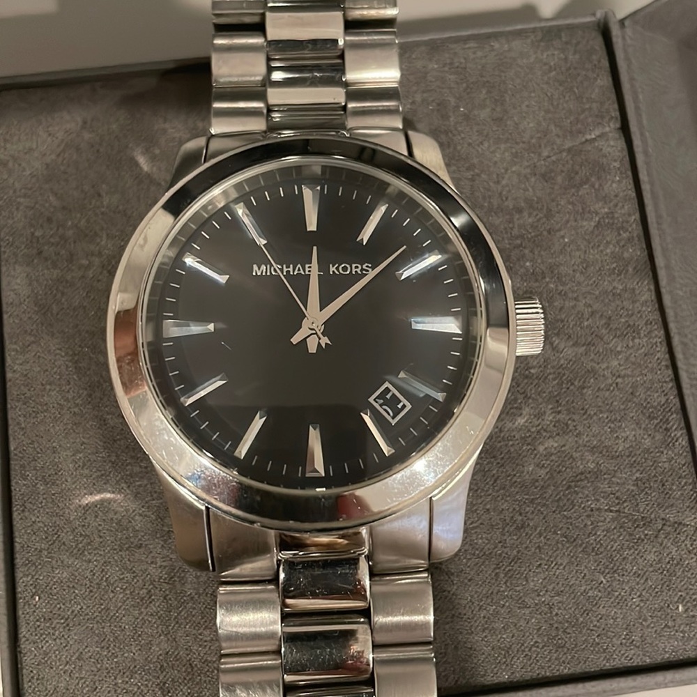 Mens oversized Michael Kors watch